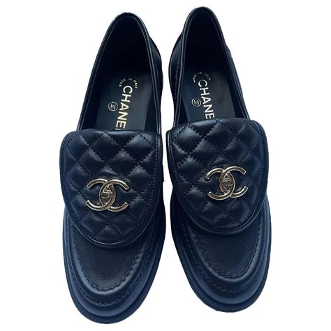 chanel moccasins for sale.